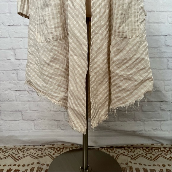 Free People Linen Overcoat - Picture 9 of 16